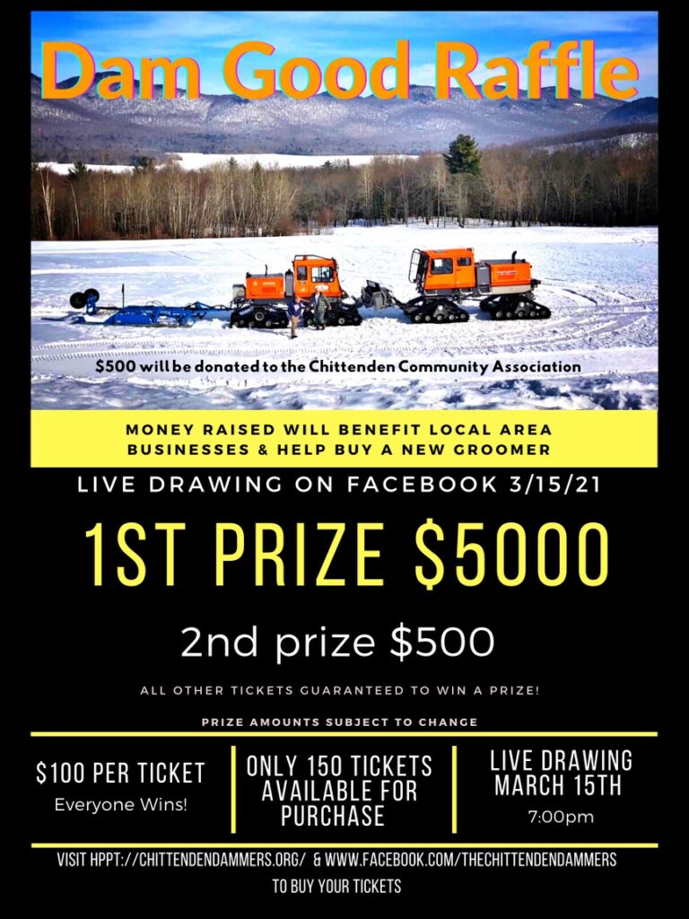 Dam Good Raffle Flyer